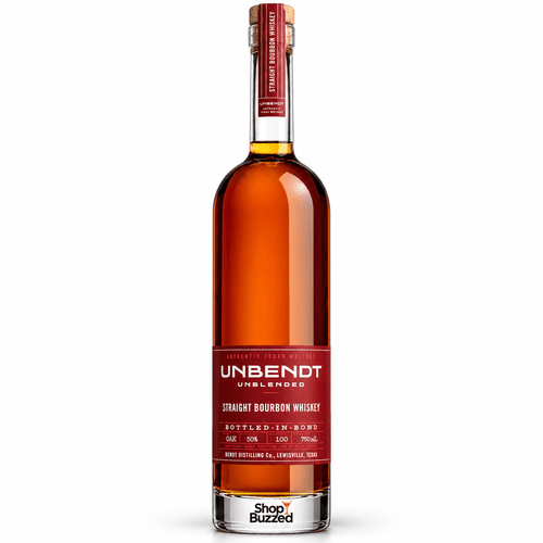 UNBENDT Unblended Straight Bourbon Whiskey 750ml - Shop Buzzed