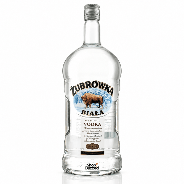 Żubrówka Biała Vodka 1.75L - Shop Buzzed