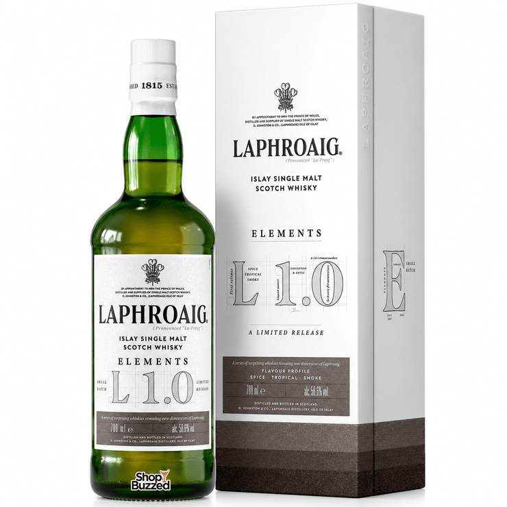 Laphroaig Elements 1.0 Single Malt Scotch Whisky 700ml - Shop Buzzed