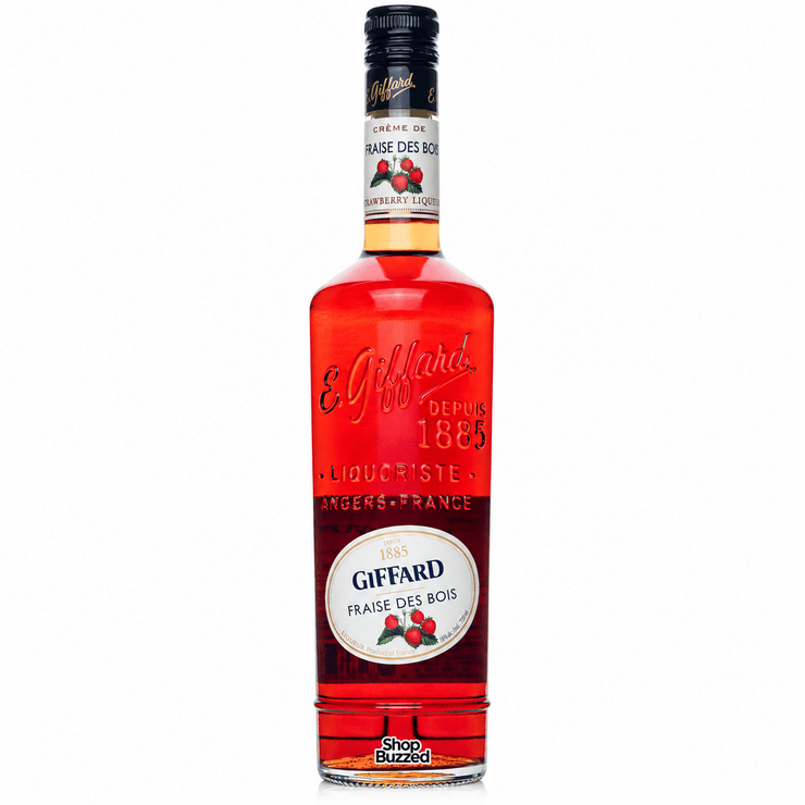 Giffard Crème de Fraise des Bois Liqueur 750ml - Shop Buzzed