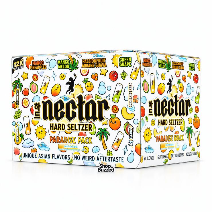 Nectar Paradise Hard Seltzer Variety Pack 12 x 12oz - Shop Buzzed