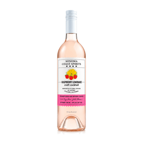 Sonoma Coast Spirits Raspberry Lemonade Cocktail 750ml - Shop Buzzed