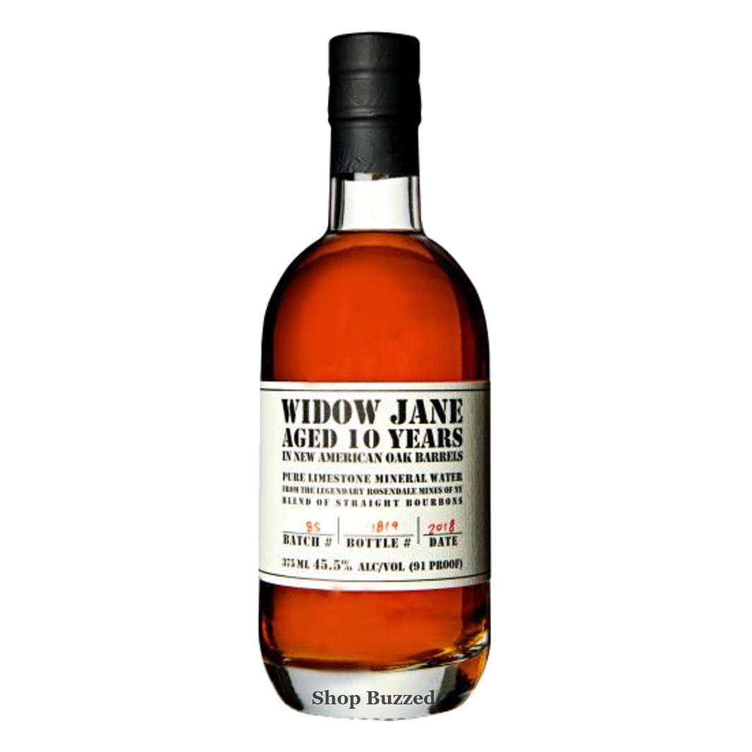 Widow Jane American Oak Barrels 10 Year Bourbon 375ml - Shop Buzzed