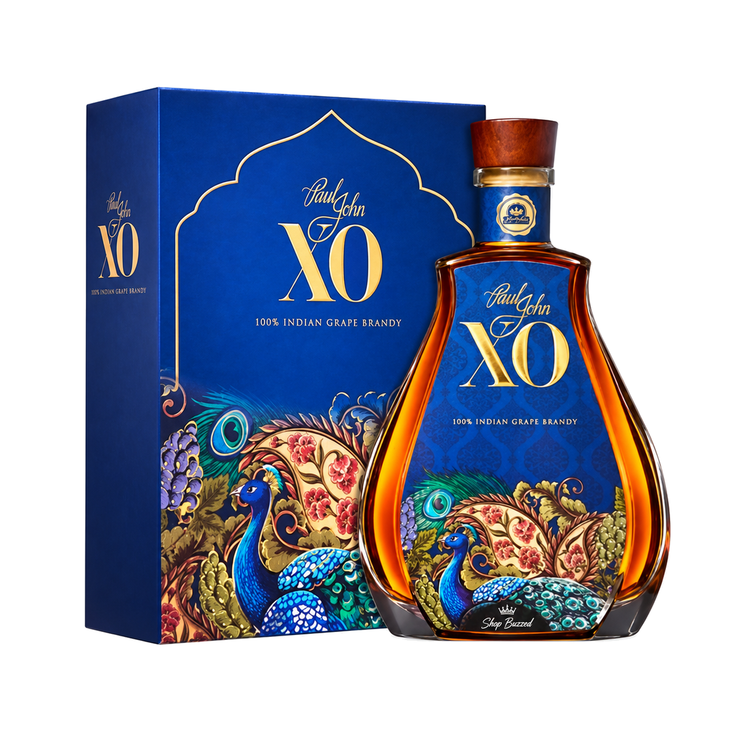Paul John XO Indian Grape Brandy 750ml - Shop Buzzed