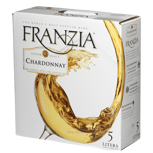 Franzia Vintner Select Chardonnay White Wine Box 5L - Shop Buzzed