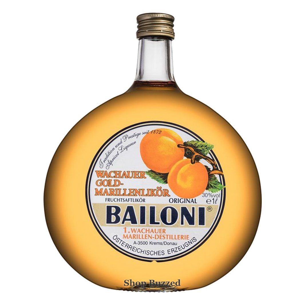 Bailoni Original Gold Apricot Brandy 750ml - Shop Buzzed
