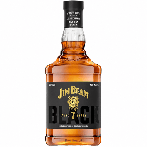 Jim Beam Black 7 Year Kentucky Straight Bourbon 750 ml - Shop Buzzed