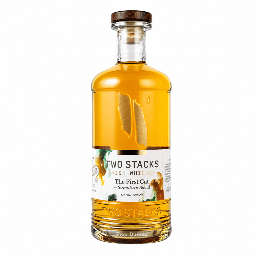 Two Stacks First Cut Signature Blend Irish Whiskey 700ml - Shop Buzzed