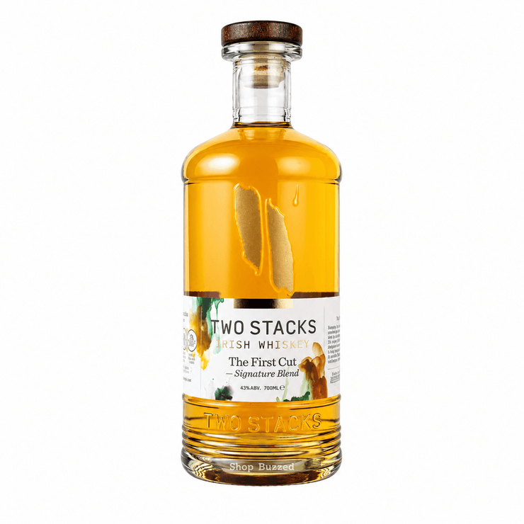 Two Stacks First Cut Signature Blend Irish Whiskey 700ml - Shop Buzzed