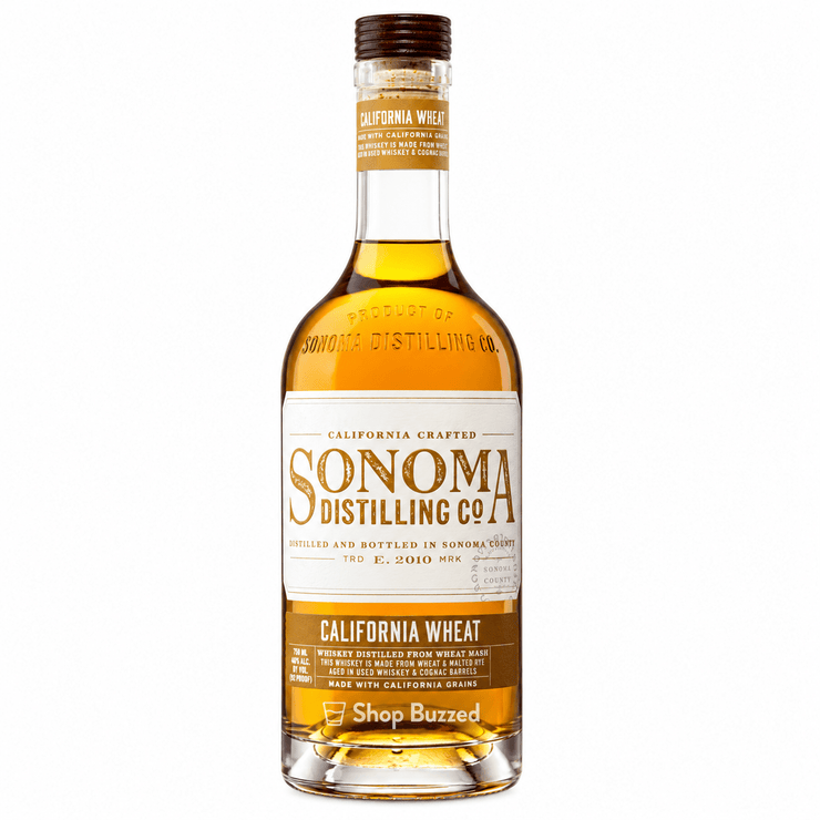 Sonoma Distilling Co. California Wheat Whiskey 750ml - Shop Buzzed