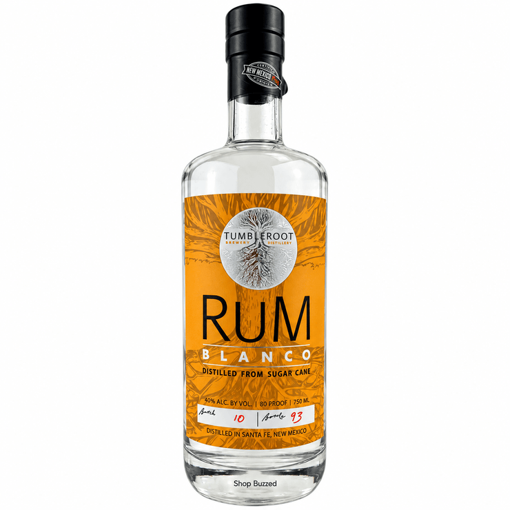 Tumbleroot Blanco Rum 750ml - Shop Buzzed