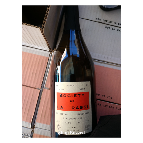 Society De La Rassi Neue Sparkling Non-Alcoholic Chardonnay 750ml - Shop Buzzed