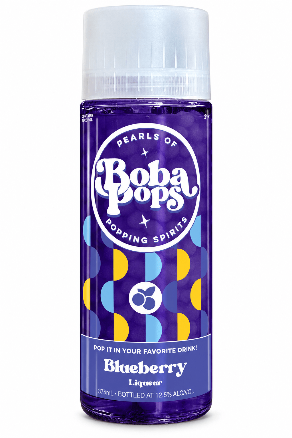 Boba Pops Blueberry 375ml - Shop Buzzed