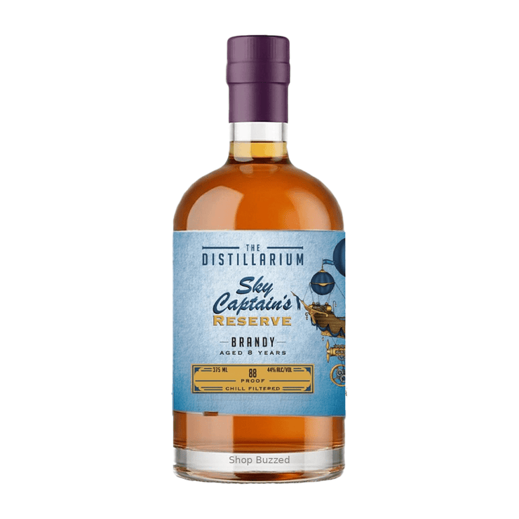 Sky Captain's Reserve 8 Year Brandy 375ml - Shop Buzzed