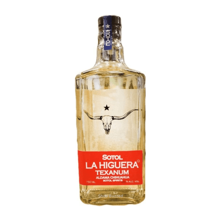 La Higuera Texanum Sotol 750ml - Shop Buzzed