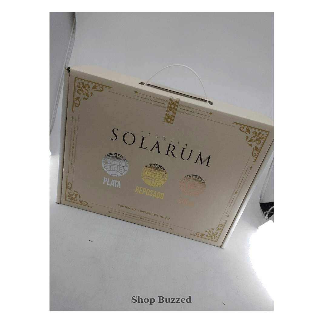 Solarum Tequila Combo 3 pack 375ml - Shop Buzzed