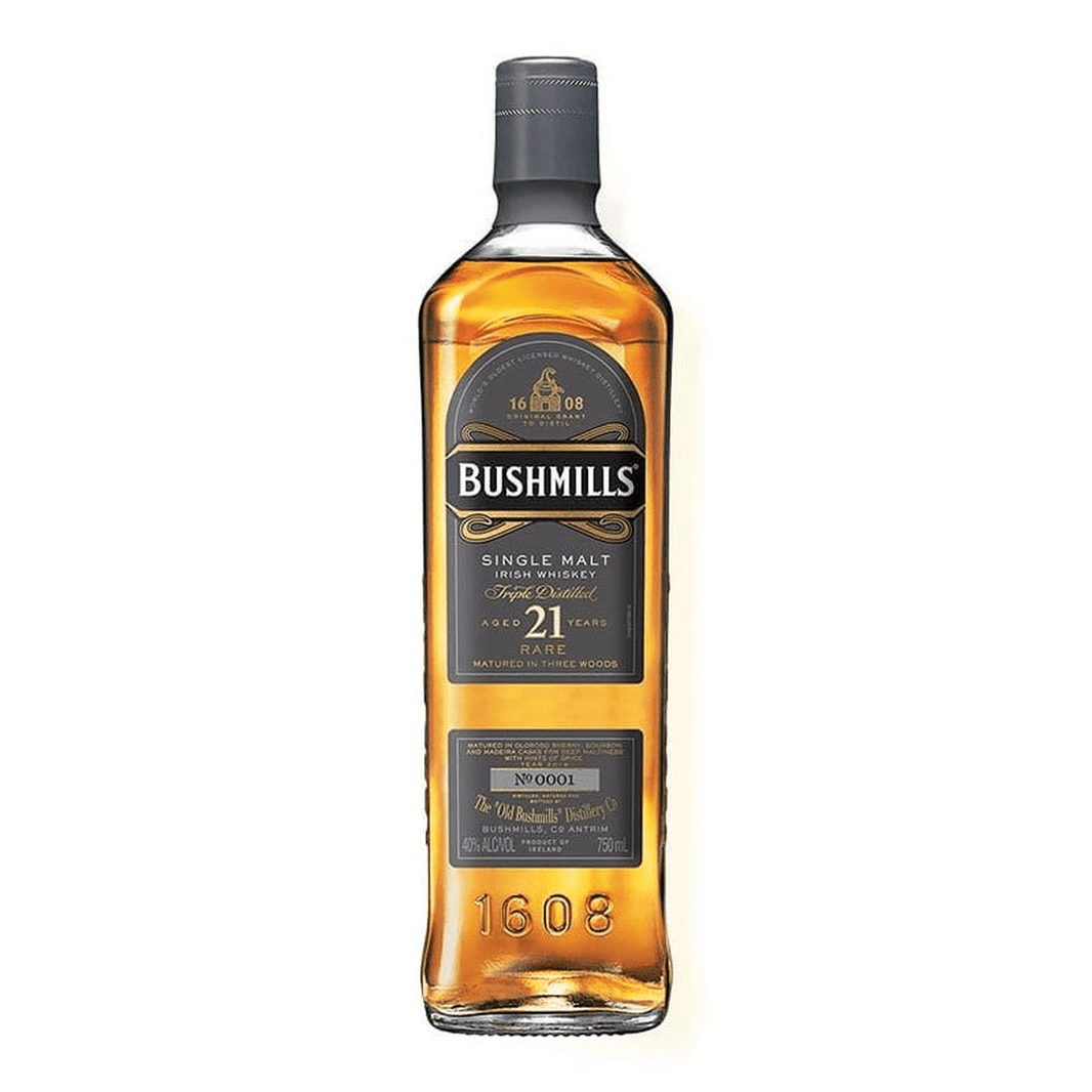 Bushmills 21 Year Single Malt Irish Whiskey 750ml - Shop Buzzed