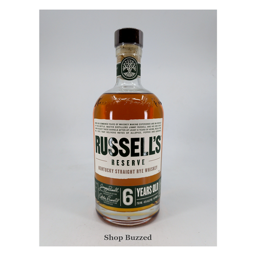 Russell's Reserve 6 Year Old Rye Whiskey 750ml - Shop Buzzed