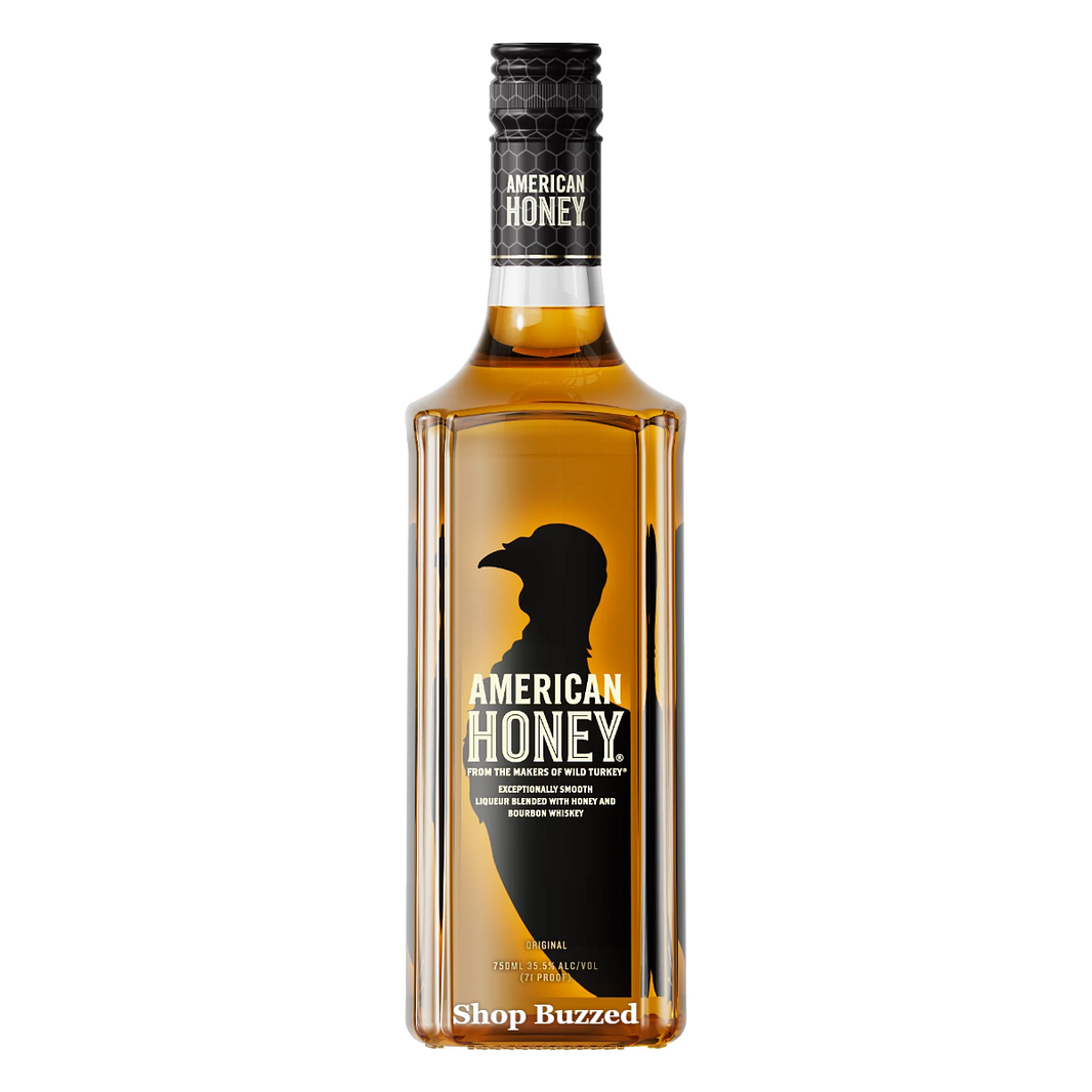 Wild Turkey American Honey Bourbon Liqueur 750ml - Shop Buzzed