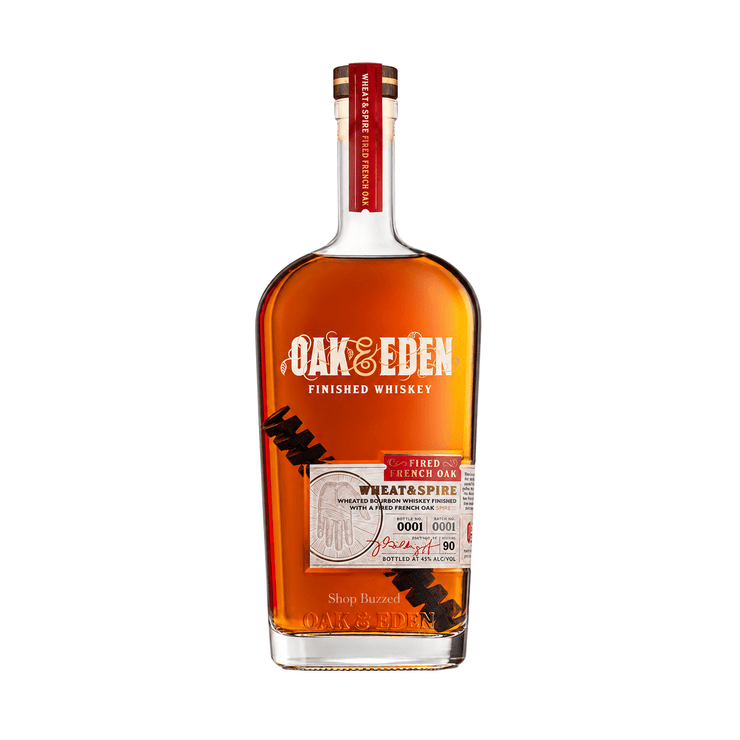 Oak & Eden Wheat & Spire Bourbon Whiskey 750ml - Shop Buzzed