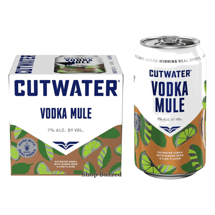 Cutwater Vodka Mule 4 Pack 355ml - Shop Buzzed