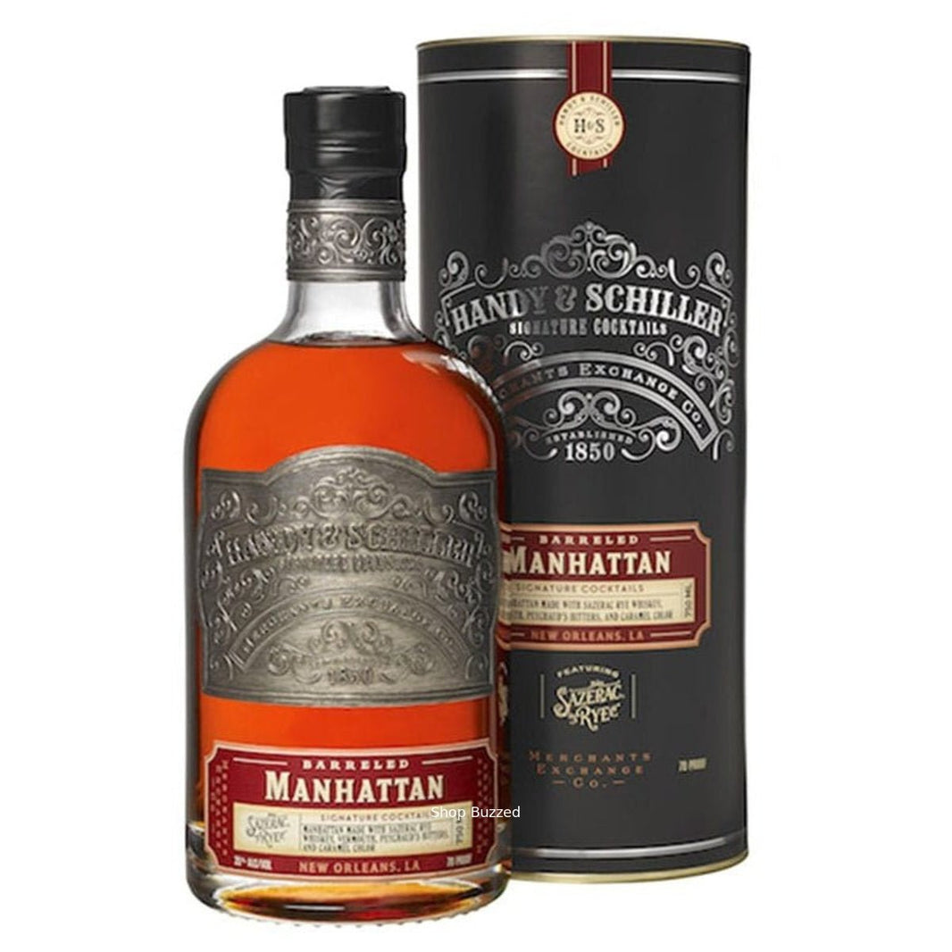 Handy & Schiller Barreled Manhattan Cocktail 750ml - Shop Buzzed