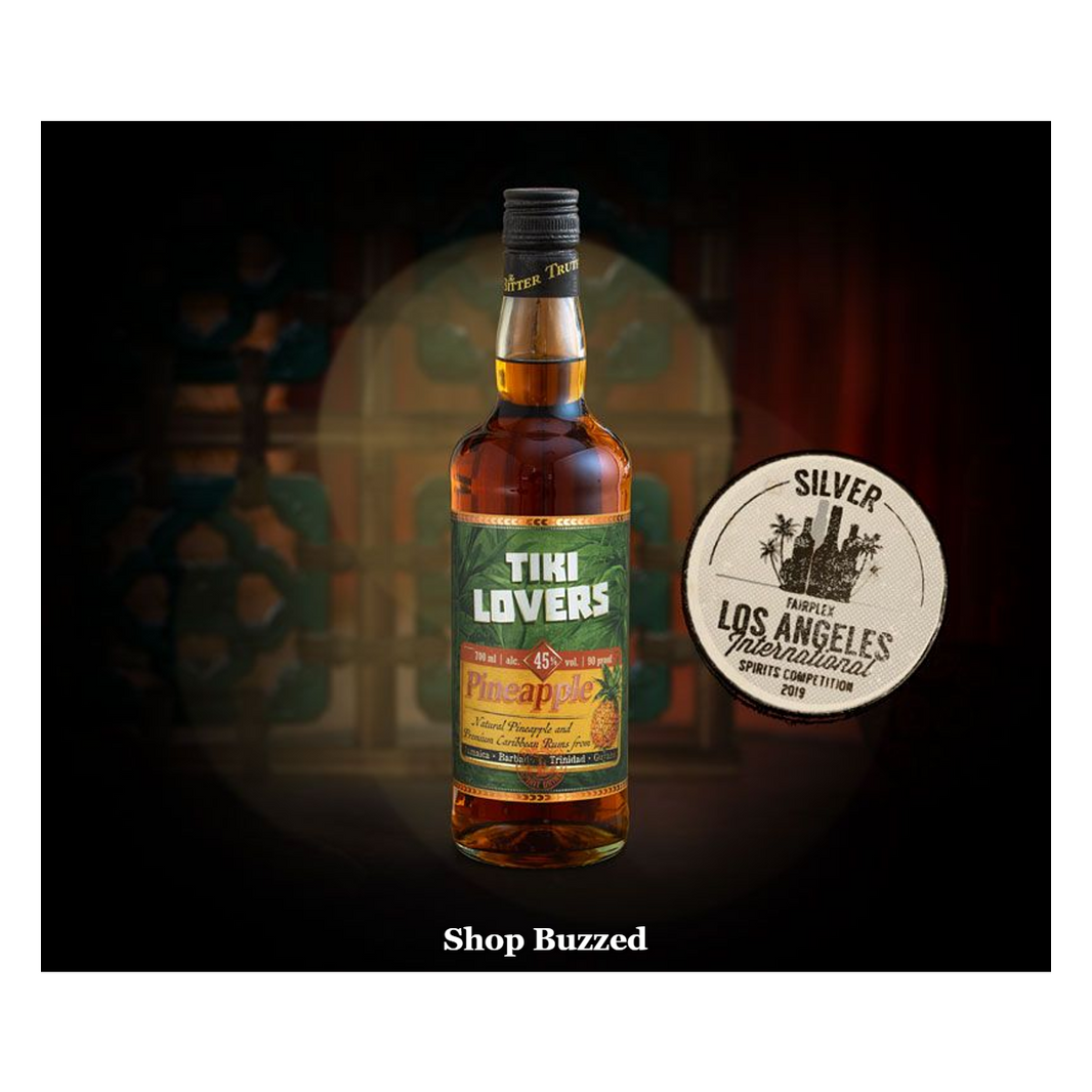 Tiki Lovers Pineapple Rum 750ml - Shop Buzzed