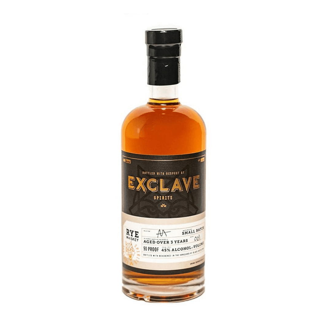 Exclave Spirits Small Batch 3 Year Rye Whiskey 750ml - Shop Buzzed