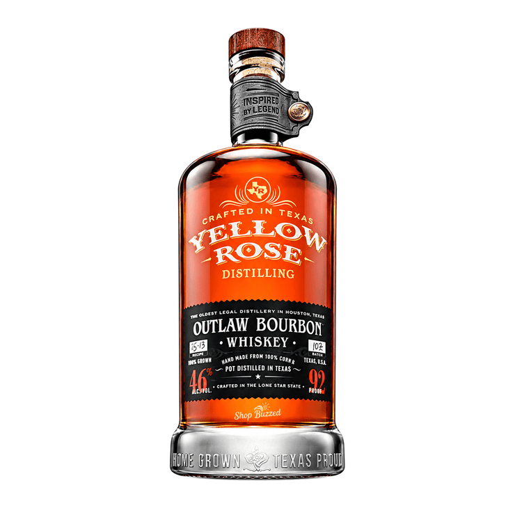 Yellow Rose Outlaw Bourbon Whiskey 750ml - Shop Buzzed