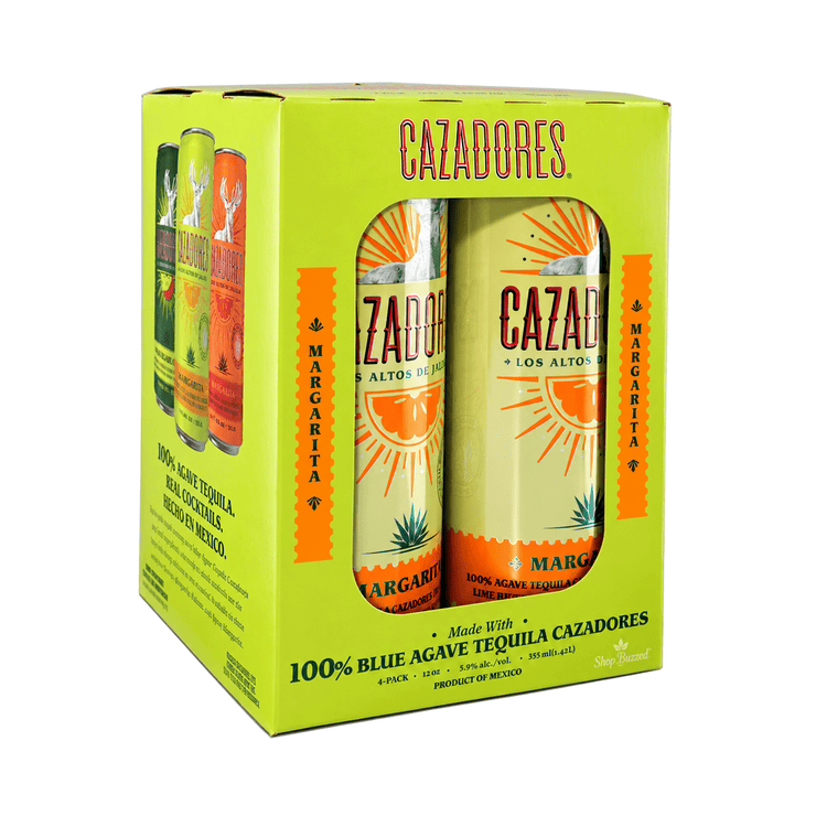 Cazadores Margarita Cocktail 4-Pack (355ml) - Shop Buzzed