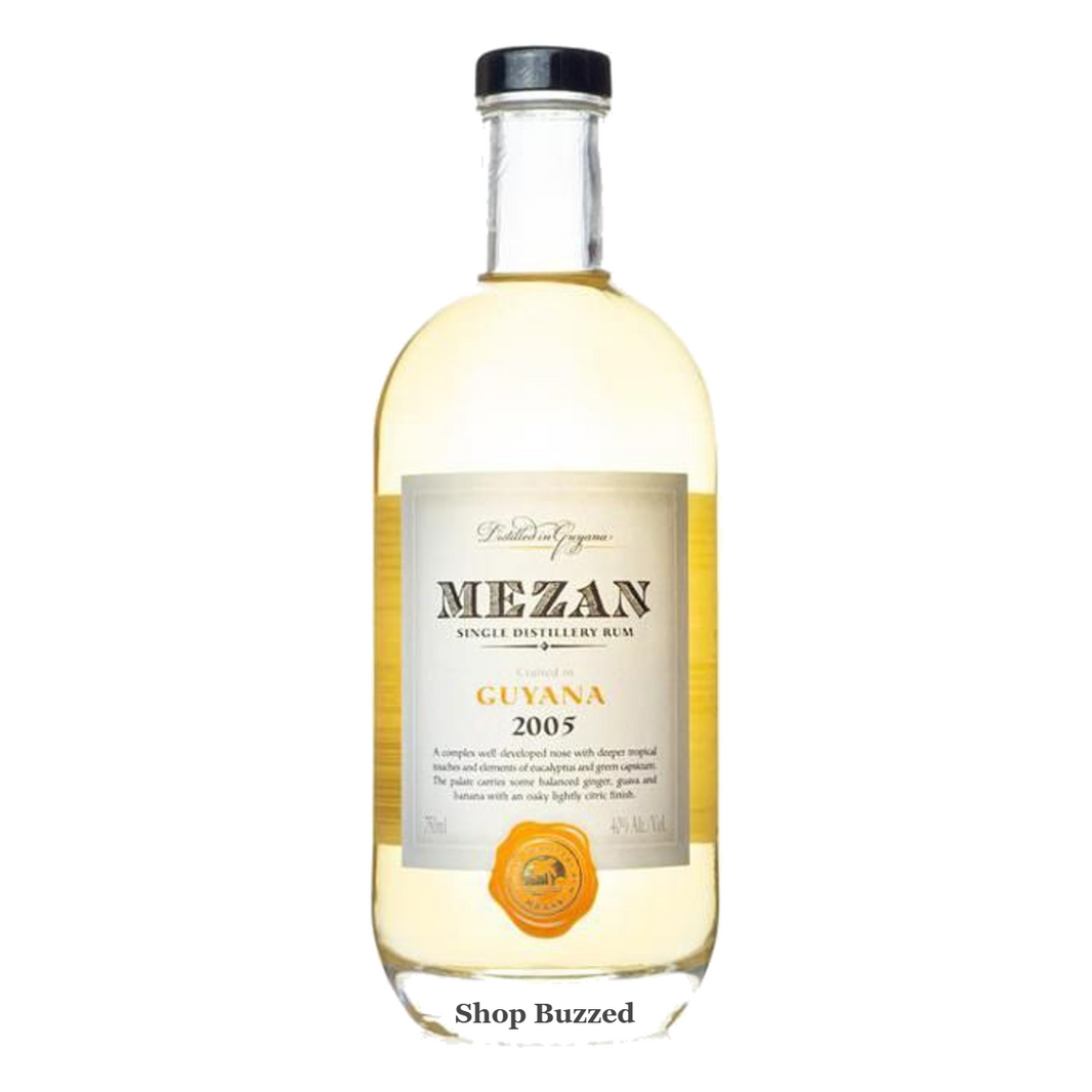 Mezan Single Distillery Rum Guyana 2005 750ml - Shop Buzzed