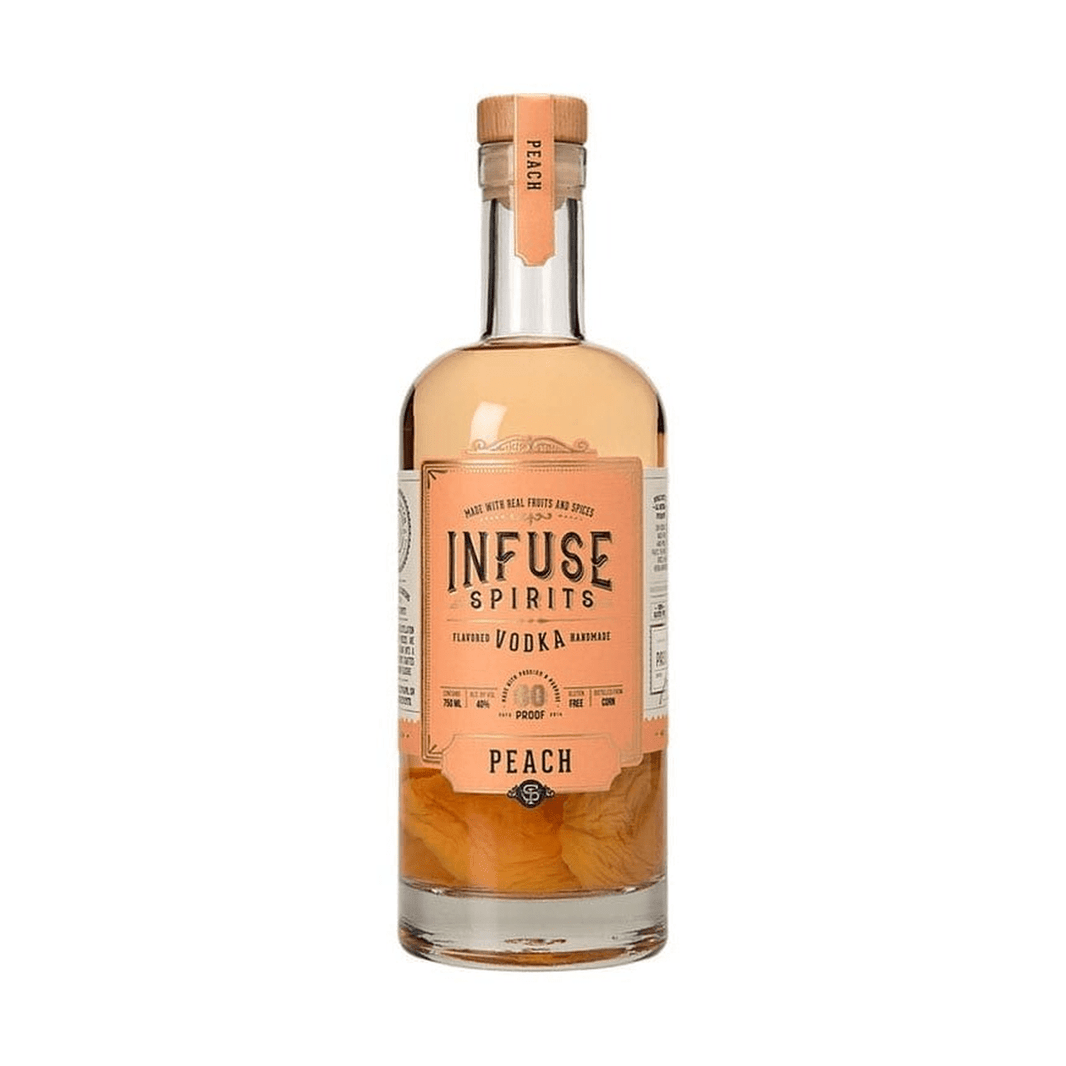 Infuse Spirits Peach Vodka 750ml - Shop Buzzed