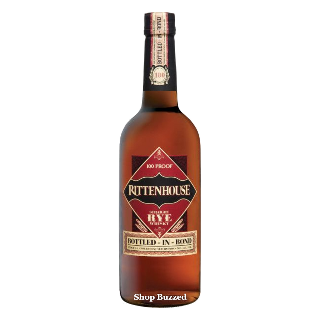 Rittenhouse Straight Rye Whisky 100 Proof 750ml - Shop Buzzed