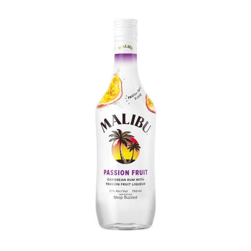 Malibu Passion Fruit Rum Liqueur 750ml - Shop Buzzed