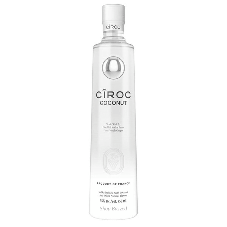 Cîroc Coconut Flavored Vodka 750ml - Shop Buzzed