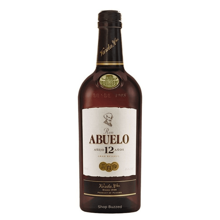 Ron Abuelo 12 Year Gran Reserva Añejo Rum 750ml - Shop Buzzed