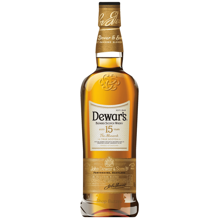 Dewar's 15 Year Old Blended Scotch Whisky 750ml - Shop Buzzed
