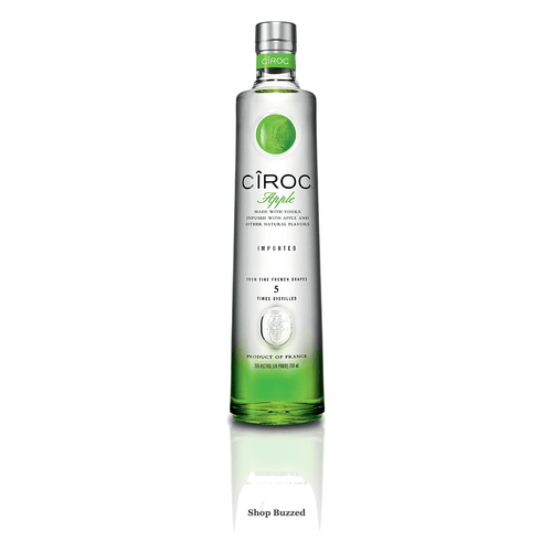 Ciroc Green Apple Vodka 750ml - Shop Buzzed