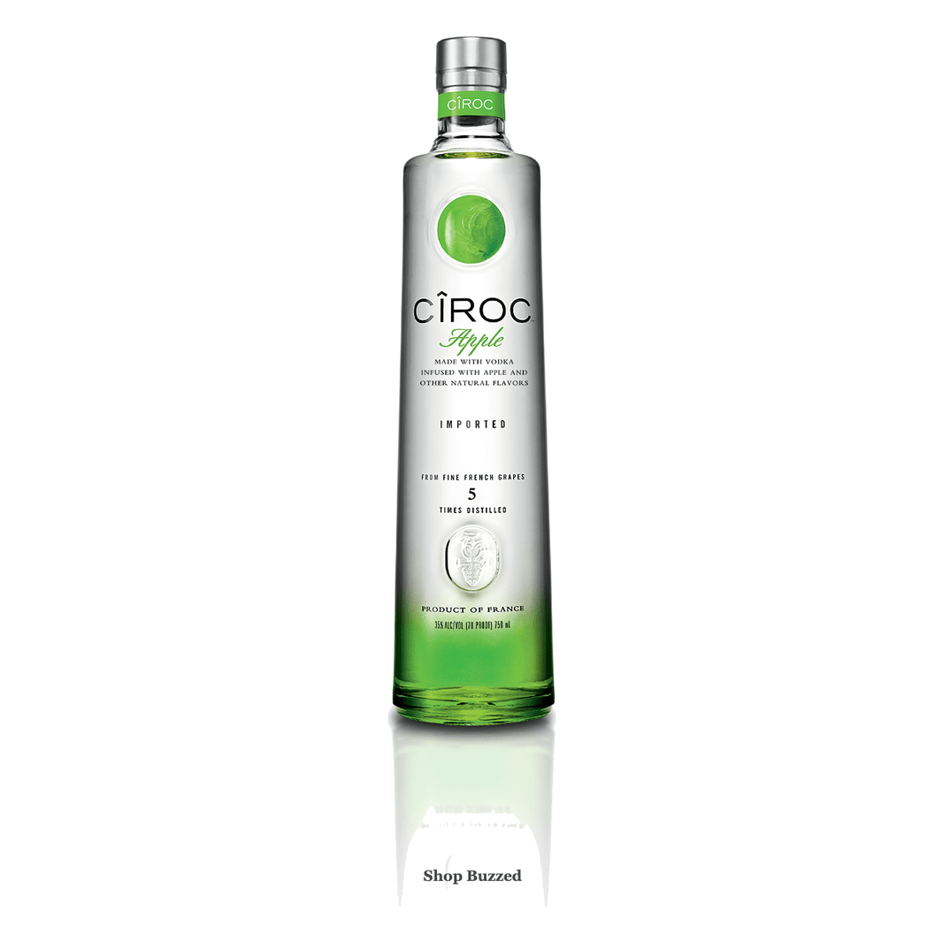 Ciroc Green Apple Vodka 750ml - Shop Buzzed