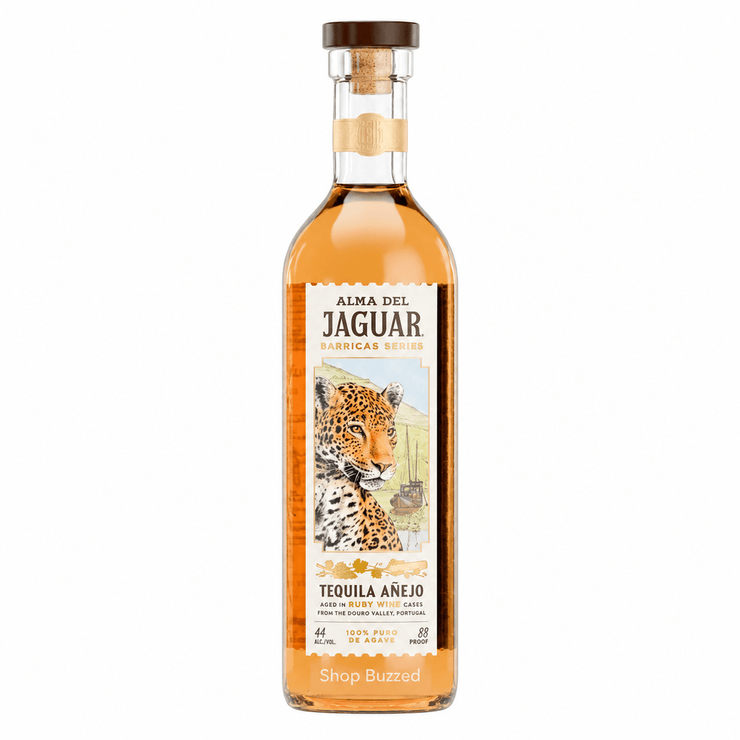 Alma del Jaguar Añejo Ruby Wine Cask 750ml - Shop Buzzed
