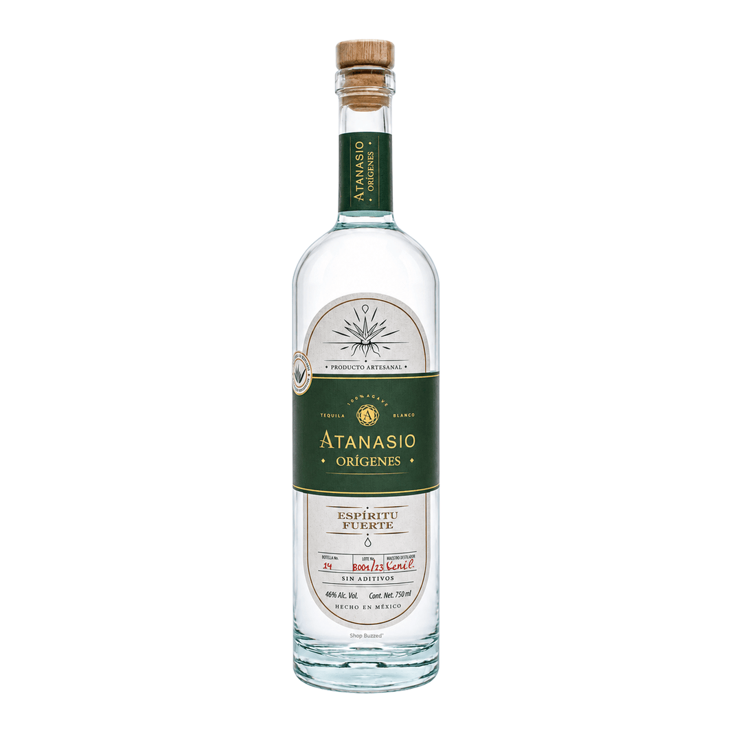 Atanasio Orígenes Espíritu Fuerte Blanco Tequila 750ml - Shop Buzzed