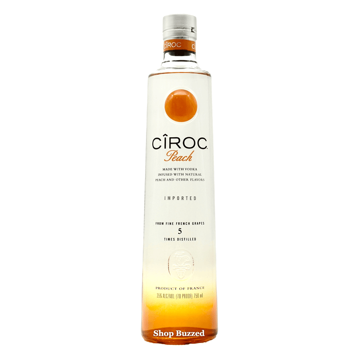 Ciroc Peach 750ml - Shop Buzzed