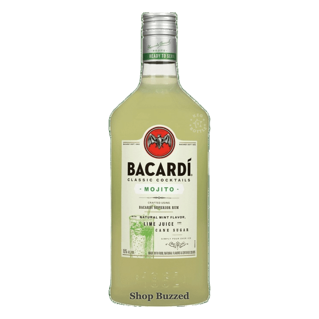 Bacardi Classic Mojito Rum 750ml - Shop Buzzed