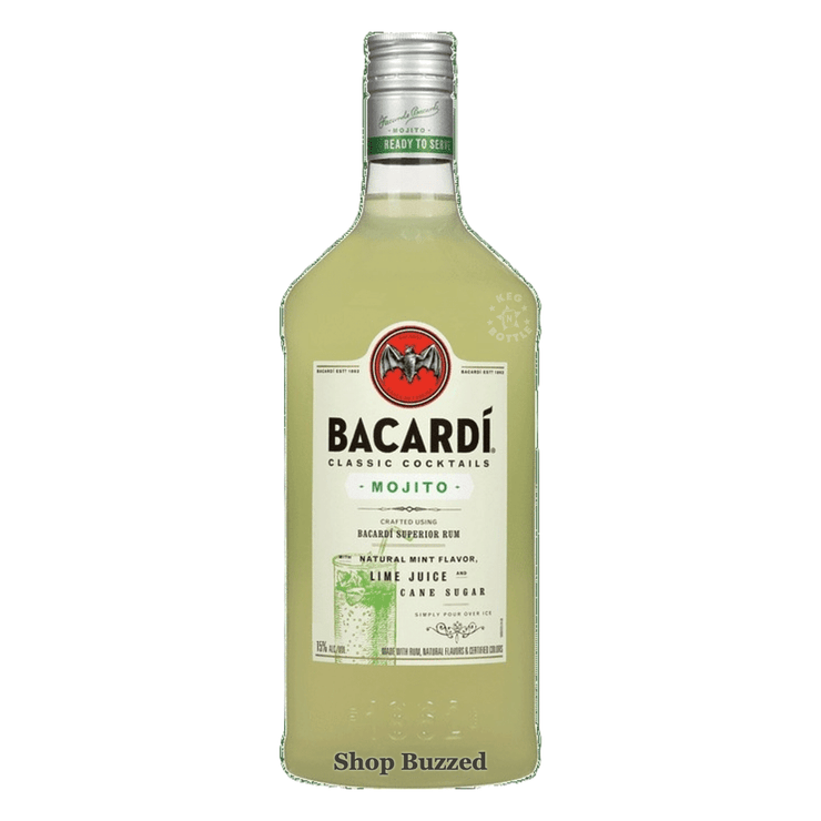 Bacardi Classic Mojito Rum 750ml - Shop Buzzed