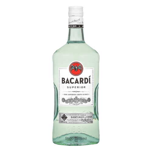 Bacardi Superior White Rum 1.75 L - Shop Buzzed