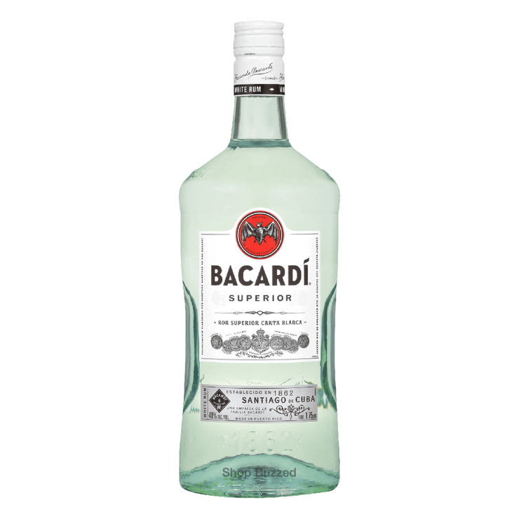 Bacardi Superior White Rum 1.75 L - Shop Buzzed