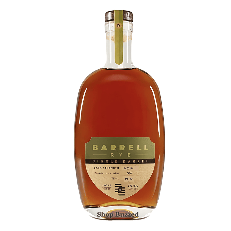 Barrell Single Barrel Canadian Rye Barrel #V231 750ml - Shop Buzzed