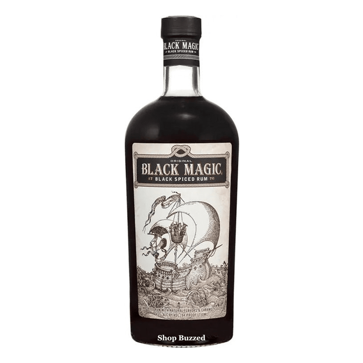 Black Magic Black Spiced Rum 750ml - Shop Buzzed