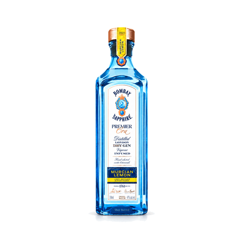 Bombay Sapphire Premier Cru Murcian Lemon Gin 700ml - Shop Buzzed