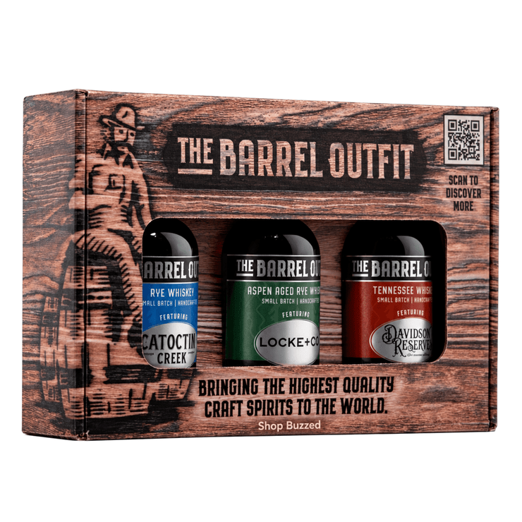 Bootlegger Co. The Barrel Outfit Variety 3 Pack 200 ml - Shop Buzzed